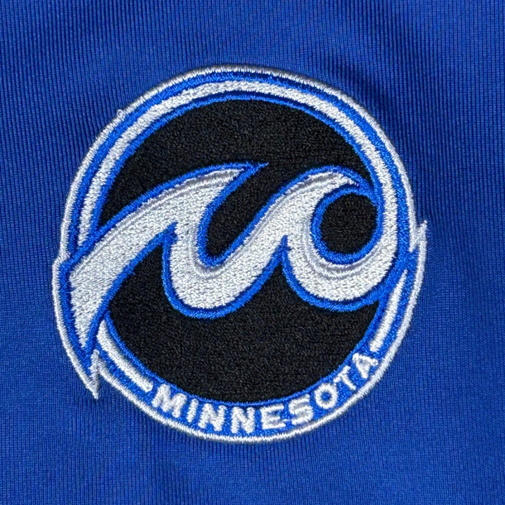 MINNESOTA WHITECAPS NWHL 1/4-Zip Pullover Track Jacket Mens Size L